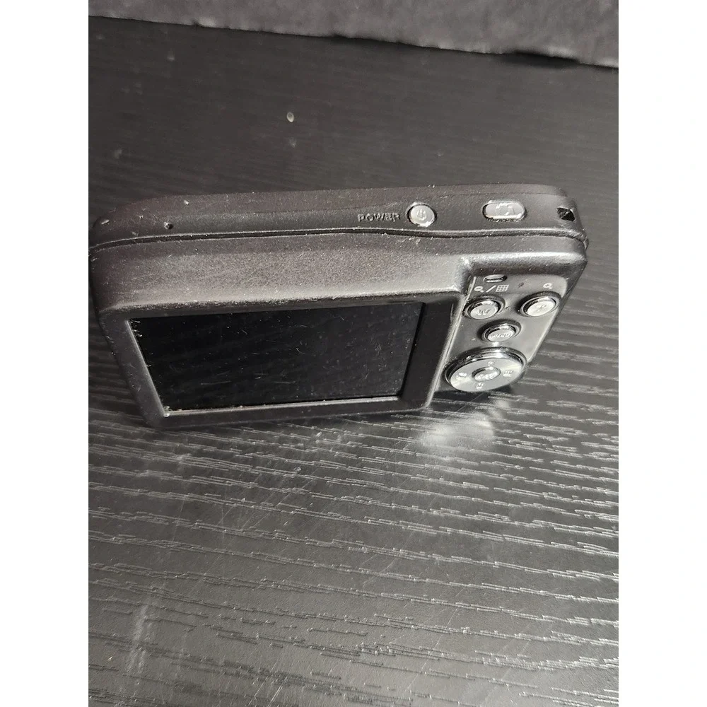 Vivitar ViviCam F128 Black Digital Camera 12MP 2.4 Inch LCD‎ AS IS UNTESTED